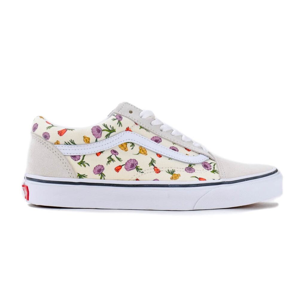 Vans Old Skool Poppy Floral Cream Skate Shoes US Men’s 8.5/US Women’s 9.0